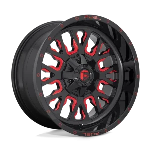 Fuel – D612 STROKE – Black – 17″x9″ 1mm – Summer Wheels – D61217909850